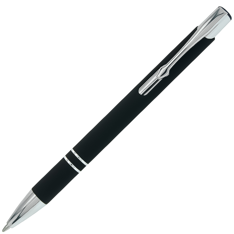 Ручка шариковая, Legend Soft Touch Mirror Silver Requis