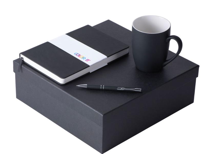 Подарочный набор COLOR IT с блокнотом, ручкой и кружкой