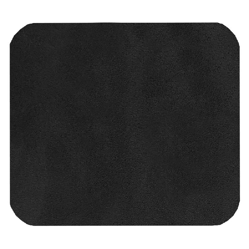 Шеврон Rectangle Smooth Leather размер 40*35 мм, со скругленными углами