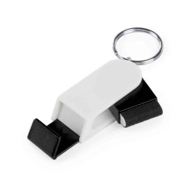 Брелок  SATARI с подставкой для телефона, пластик, синий, 2 x 4.8 x 1.3 см