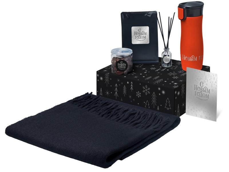 Подарочный набор Re:Harmony с палантином и термокружкой