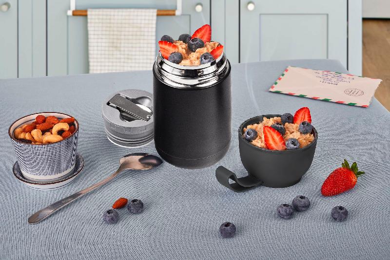 Набор подарочный Solution Duo (плед, термос для еды)