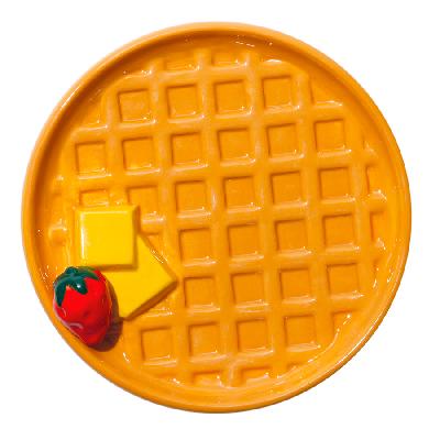 Поднос декоративный, good morning, waffle, D18,5 см