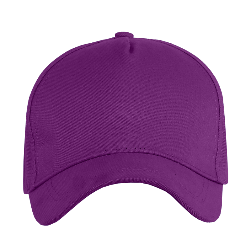 Бейсболка STAN 5 клиньев хлопок,260,112, Фиолетовый (94)