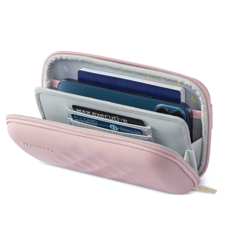 Дорожная сумочка Rollink Mini Bag Tour 21x12x6 см, розовая