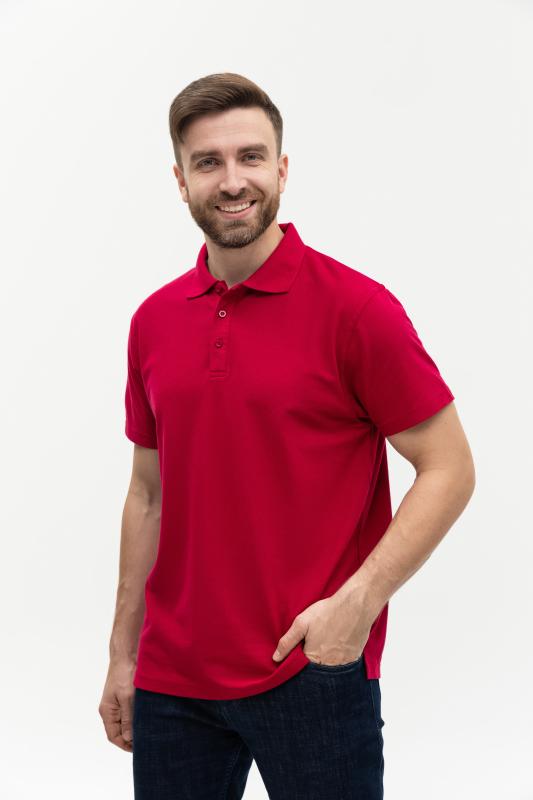 Рубашка поло унисекс STAN хлопок/полиэстер 185