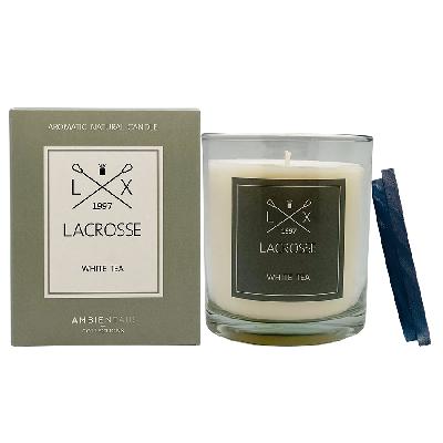 Свеча ароматическая lacrosse, white tea, 60 ч