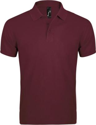 Рубашка поло мужская Prime Men 200 бордовая, размер 5XL