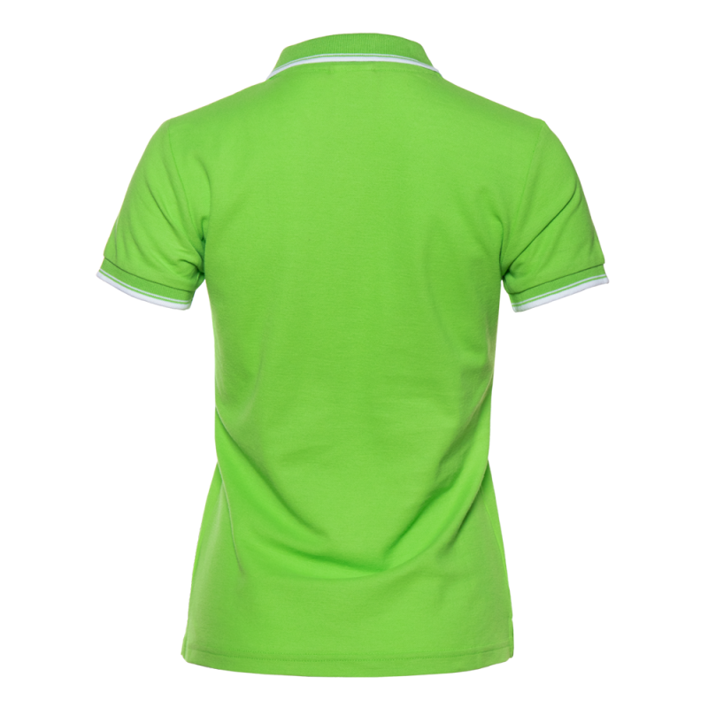 Рубашка поло женская STAN с окантовкой хлопок/полиэстер 185