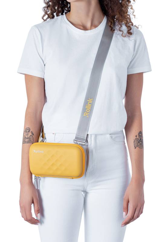 Дорожная сумочка Rollink Mini Bag Tour 21x12x6 см, желтая