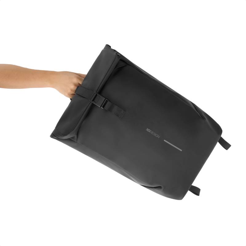 Антикражный водонепроницаемый рюкзак Urban Flap-Top, черный