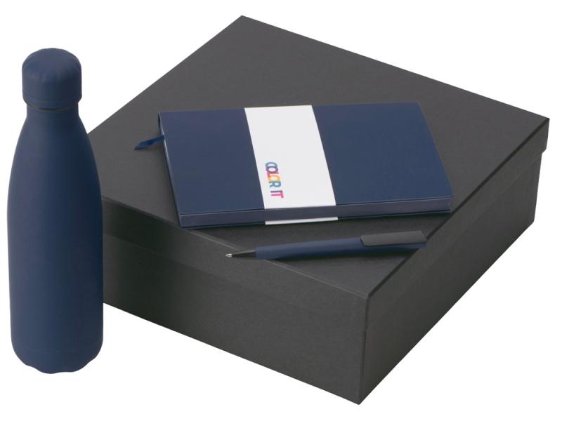 Подарочный набор COLOR IT c блокнотом, ручкой и термобутылкой