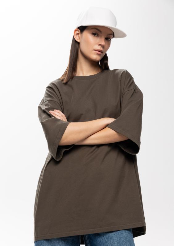 Футболка унисекс оверсайз STAN хлопок  240