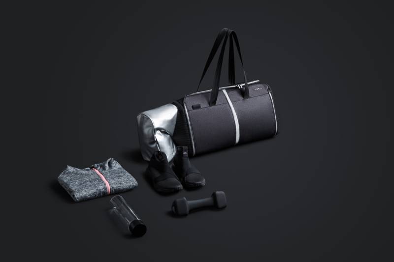 Спортивная KORIN сумка FlexPack Gym 49х26х23 см, темно-серая