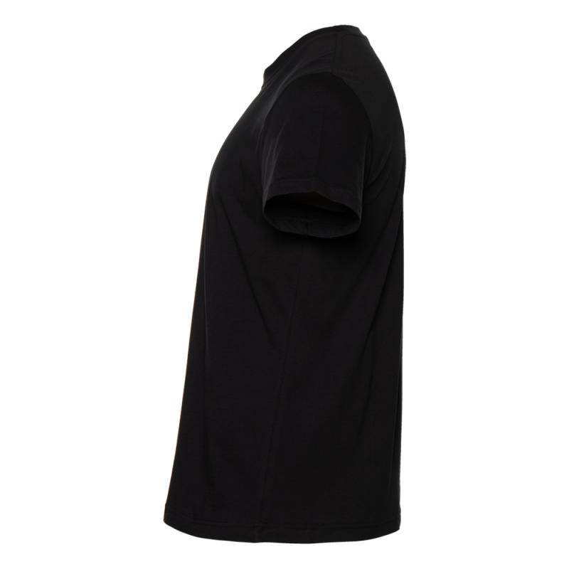 Футболка унисекс хлопок 150, 52, Черный (20)