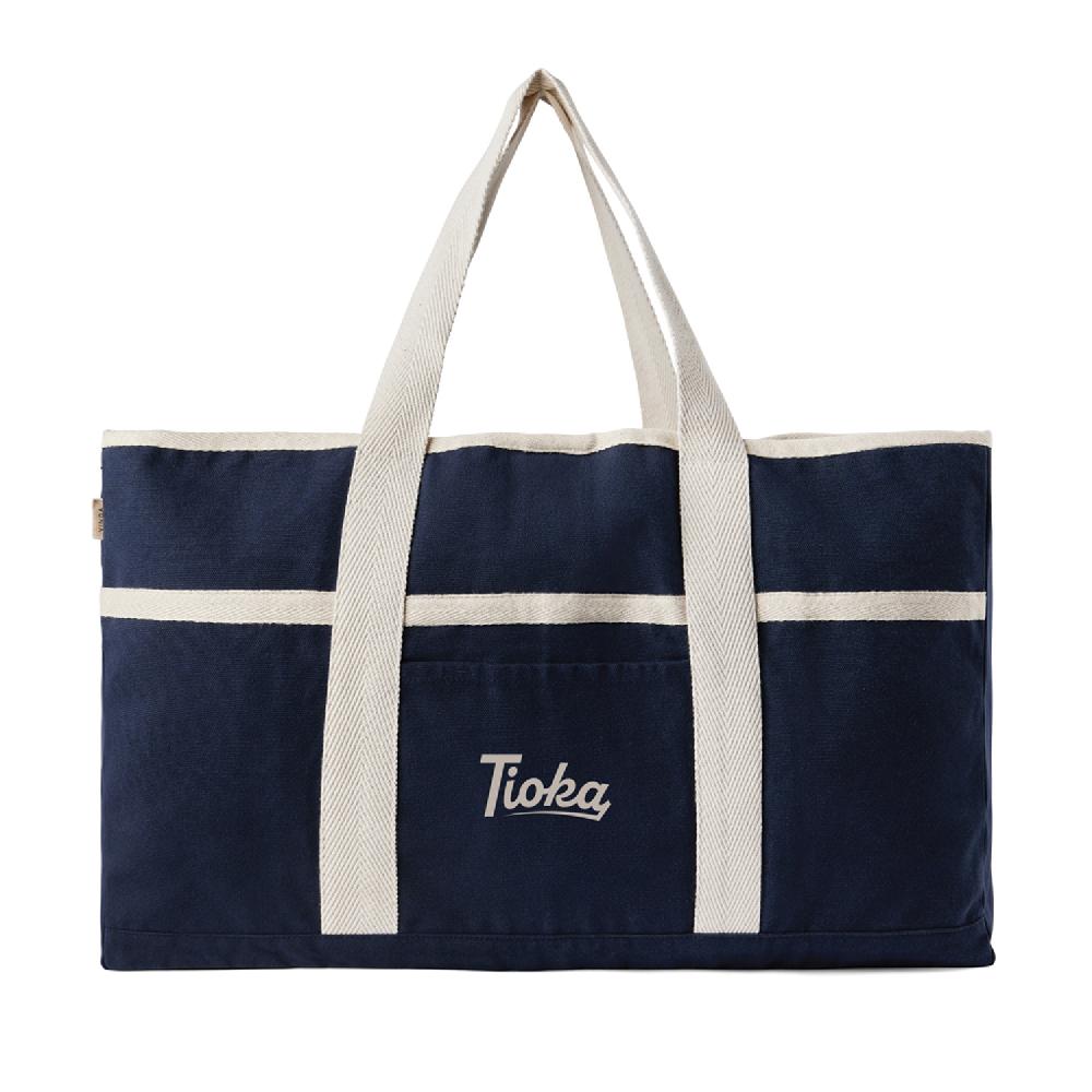 Пляжная сумка VINGA Volonne из переработанного канваса и rPET AWARE™