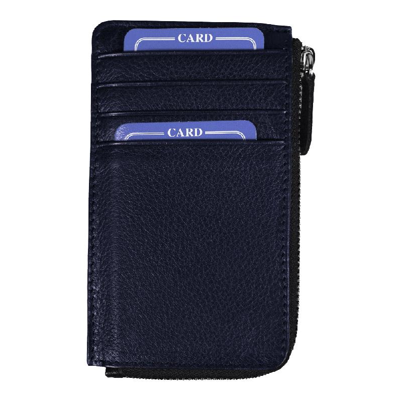 Универсальный футляр для кредитных карт и монеткартхолдер Leather Life из нат. кожи