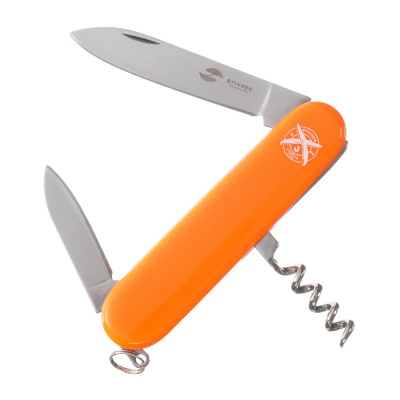 Нож перочинный Stinger, 90 мм, 4 функции, в блистере