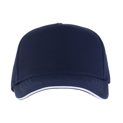 Бейсболка с кантом STAN 5 клиньев хлопок 280,14, Темно (46)