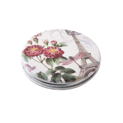 Зеркало Dewal Beauty серия "ская мода" карманное круглое, d6см