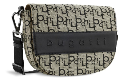 Сумка женская BUGATTI Elea, жаккардволовья кожаполиэстер, 26х6,5х18 см