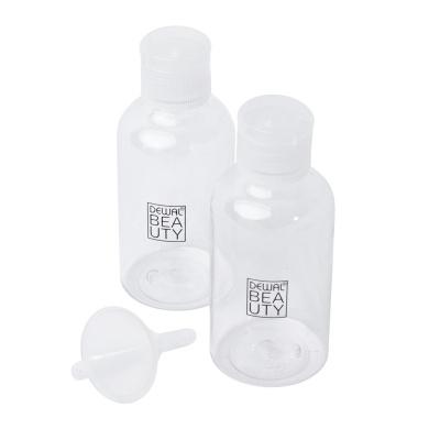Дорожный набор баночек для путешествий Dewal Beauty, 3 пр