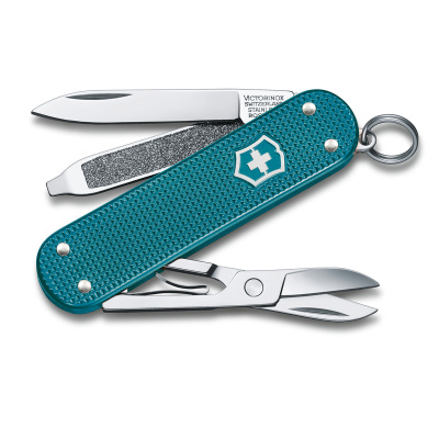 Ножбрелок VICTORINOX Classic SD Alox Colors "Wild Jungle", 58 мм, 5 функций
