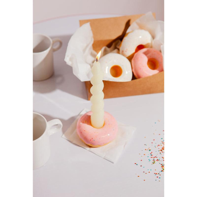 Подсвечник fast food, donut, D7 см