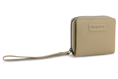 Кошелёк женский BUGATTI Elsa, с защитой RFID, воловья кожаполиэстер, 11х2,5х9 см