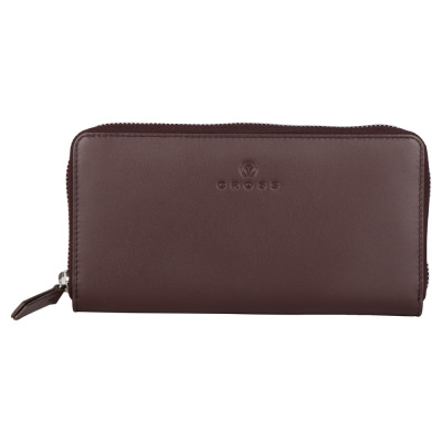 Кошелёк Cross Colors Chocolate, кожа наппа, гладкая