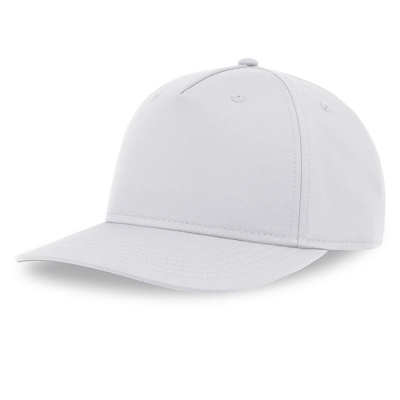 Бейсболка "RAY-S", 5 клиньев, застежка на липучке, белый, 100 % полиэстер, 166 г/м2