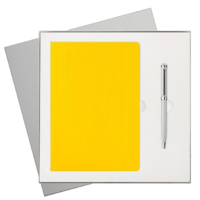 Подарочный набор Рейн (Rain),  (ежедневник, ручка)