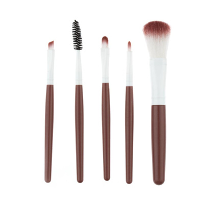 Набор Dewal Beauty косметических кистей в тубусе (5штуп), 150мм х d40мм