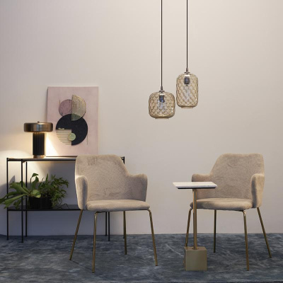 Лампа настольная stone, D27х35 см
