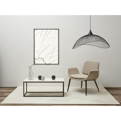 Панно декоративное с эффектом 3d minimalism, с черной рамой, 70х100 см