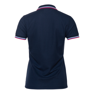 Рубашка поло женская STAN  триколор хлопок/полиэстер 185