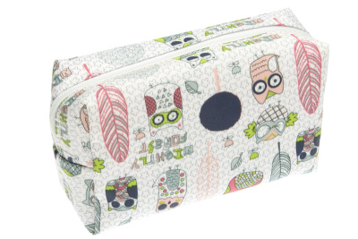 Косметичка Dewal Beauty серия "Ночной лес", мульти 17х6х10см