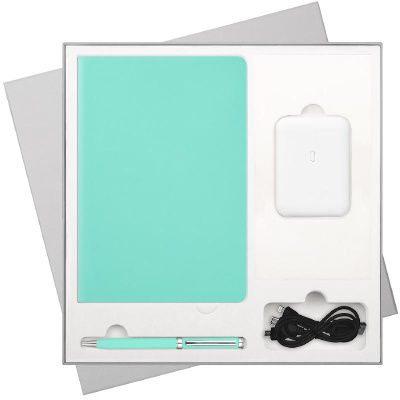 Подарочный набор Спарк (Spark),  (ежедневник, ручка, аккумулятор)