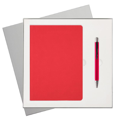 Подарочный набор Латте софт-тач (Latte soft touch),  (ежедневник, ручка)