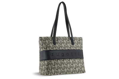 Сумка женская BUGATTI Elea, жаккардволовья кожаполиэстер, 34х12х29 см