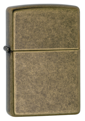 Зажигалка ZIPPO, с покрытием Anitque Brass™, латунь, овая, 38x13x57 мм