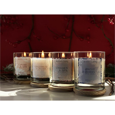 Свеча ароматическая gifting, gingerbread&orange, 40 ч