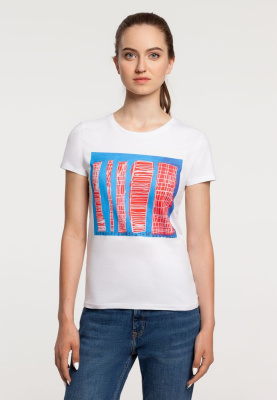 Футболка женская «Небоскребы»