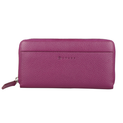 Кошелёк Cross Colors Plum, кожа наппа, фактурная