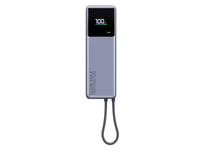 Внешний аккумулятор со встроенным кабелем Xiaomi 165W Power Bank, 10000 мАч