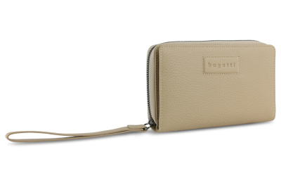 Кошелёк женский BUGATTI Elsa, с защитой RFID, воловья кожаполиэстер, 15,5х3х9,5 см