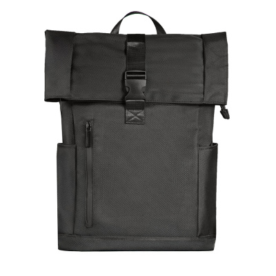 Рюкзак водостойкий "Roll", чёрный, 66х39х13 см, ткань верха:100% полиэстер, подкладка:100% полиэстер