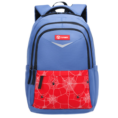 Рюкзак TORBER CLASS X,  с орнаментом, 43 х 32 х 13см Мешок для сменной обуви в подарок