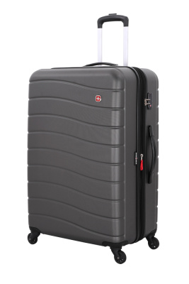 Чемодан SWISSGEAR ALVERSTONE, AБCпластик, 51,5 x 31 x 77 см, 96 л