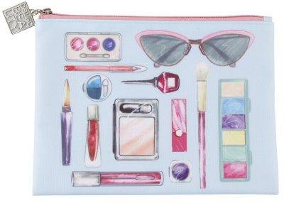 Косметичка Dewal Beauty серия "Модница",  22,5х17х1см